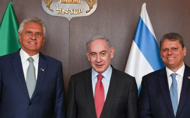 Planalto diz que visita de Tarcísio e Caiado a Netanyahu 'distorce a posição do Brasil'