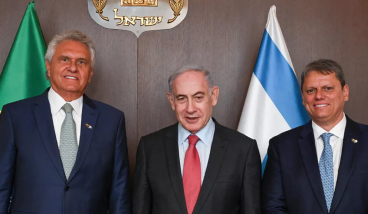 Caiado, Netanyahu eTarcísio