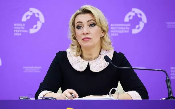 Maia Zakharova, porta-voz da chancelaria russa 