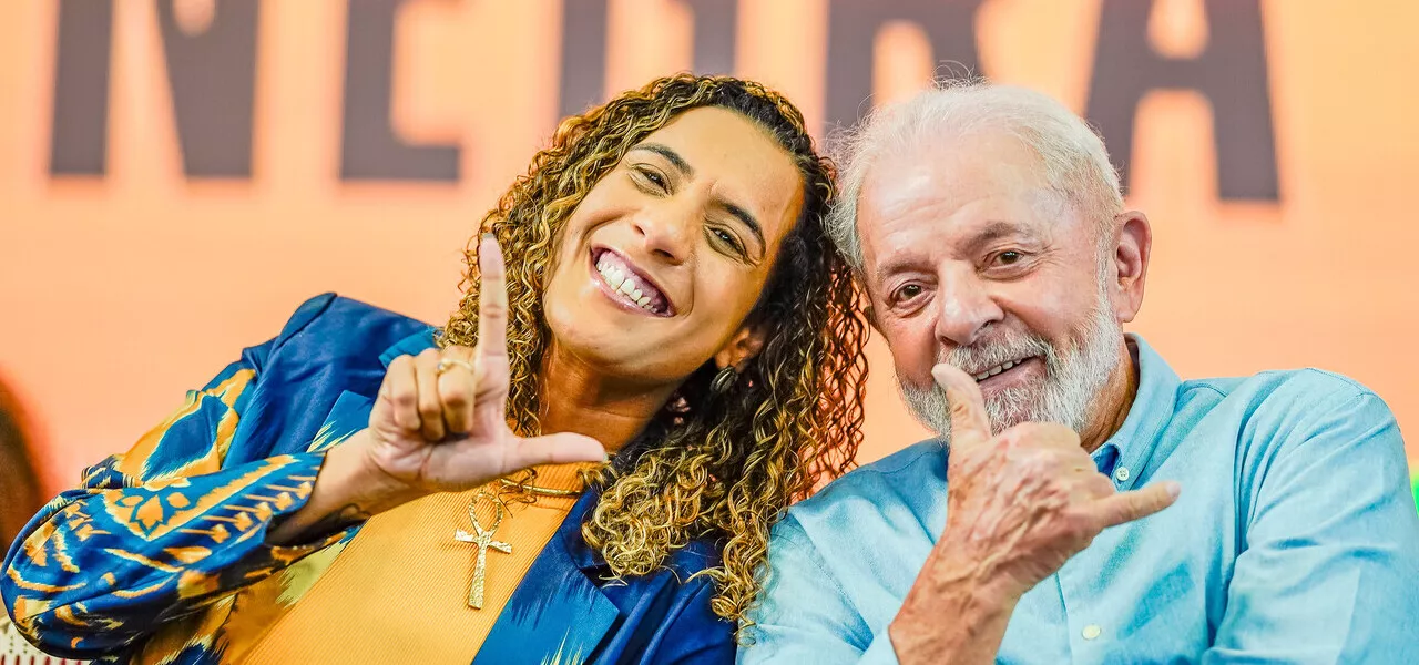 Anielle Franco e Lula