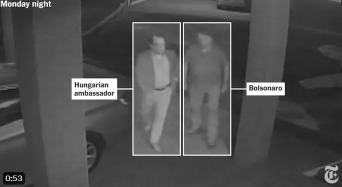 Embaixador da Hungria e Jair Bolsonaro