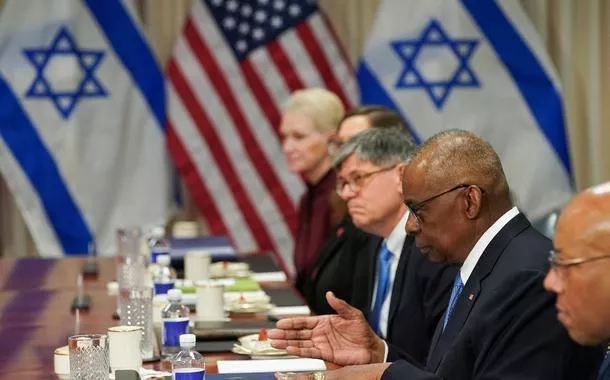 Proteger palestinos é imperativo estratégico e moral, diz chefe do Pentágono a colega israelense