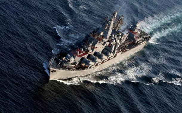 Navio de guerra russo