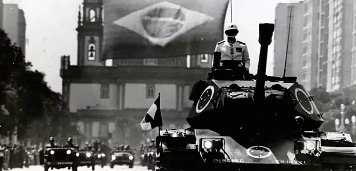 O golpe militar de 1964 instituiu uma ditadura de 21 anos