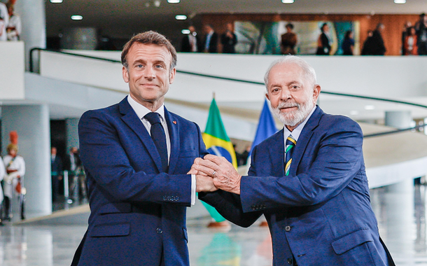 Macron telefona para Lula e elogia posição do Brasil sobre a Venezuela