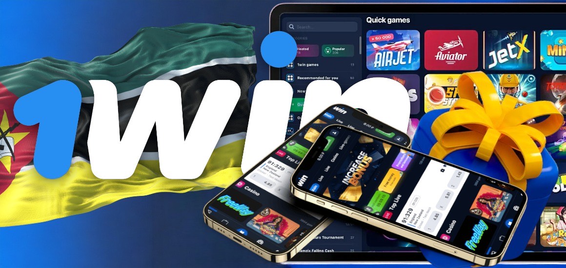 Bônus de até 55.000 MZN no 1Win para jogadores de Moçambique