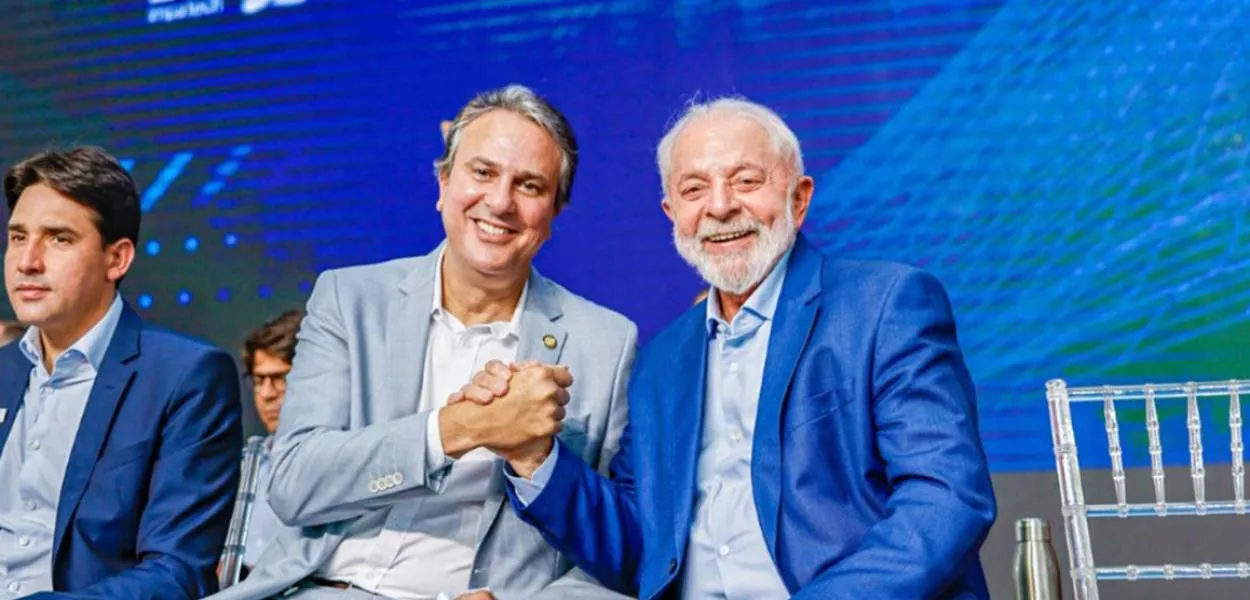 Camilo Santana e Lula no Rio