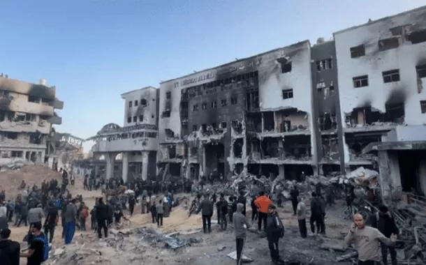Hospital Al Shifa destruído por Israel 