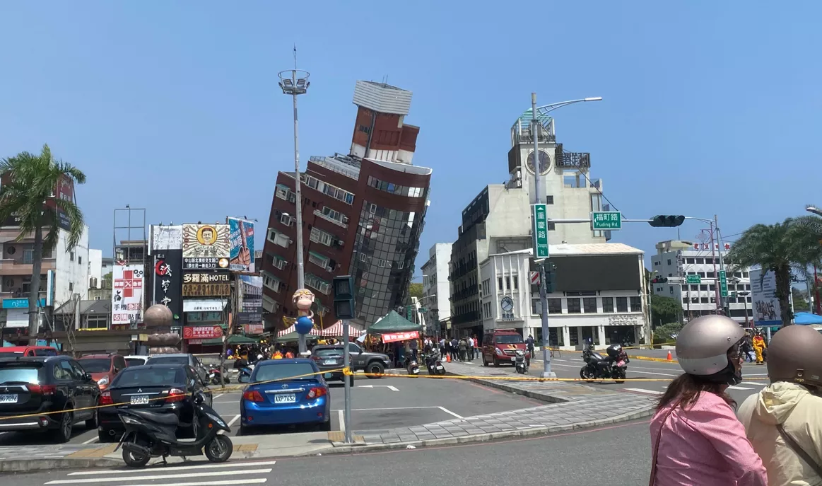 Terremoto em Hualien, Taiwan 3/4/2024