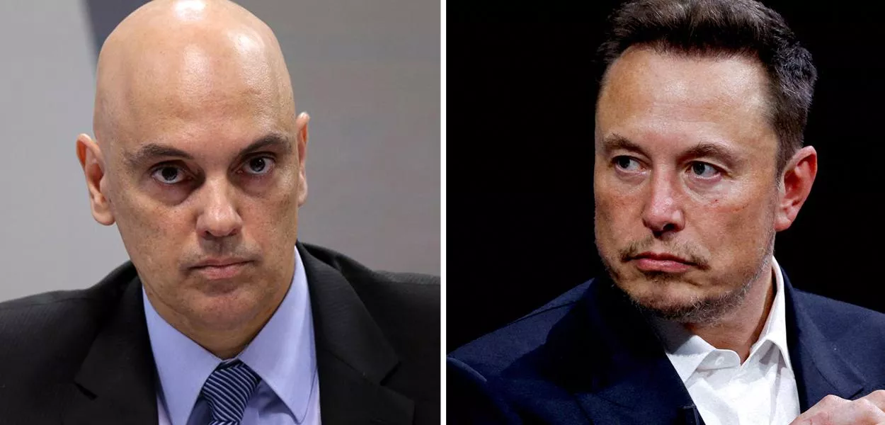 Elon Musk volta a usar o X para atacar Alexandre de Moraes