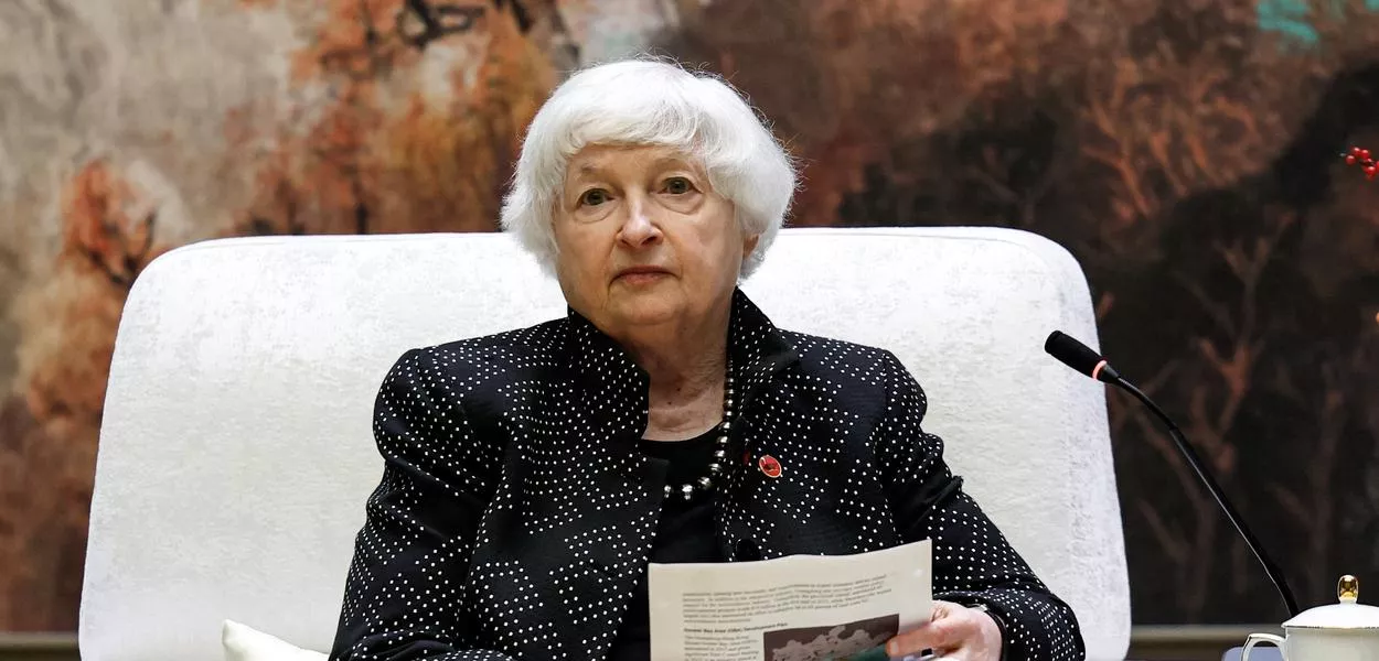 Janet Yellen, secretária do Tesouro dos EUA