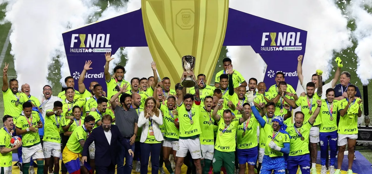 Palmeiras campeão Paulista de 2024