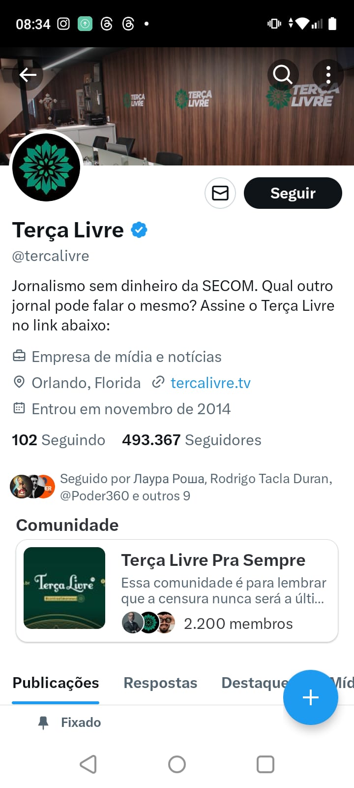 terçalivre