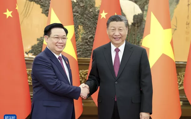 Xi Jinping reúne-se com presidente da Assembleia Nacional do Vietnã