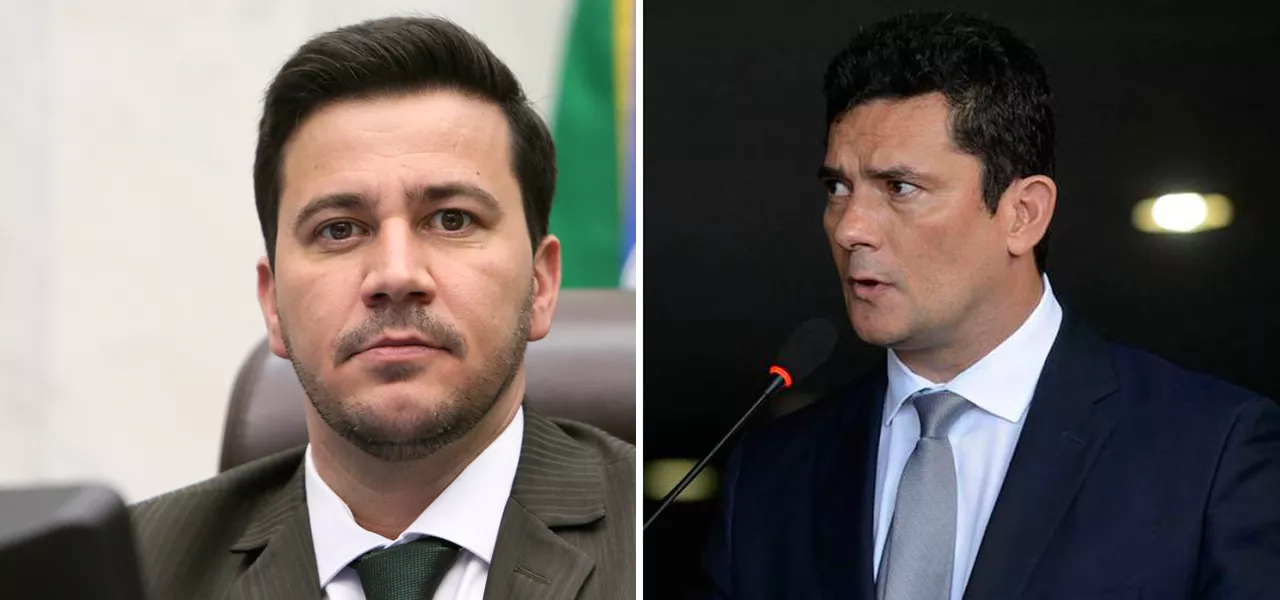 Arilson Chiorato (à esq.) e Sergio Moro 