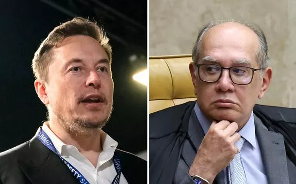 Elon Musk e Gilmar Mendes