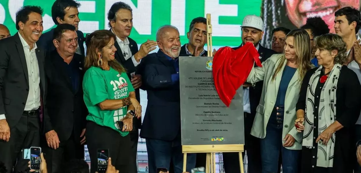 Presidente Lula participa da cerimônia de Lançamento da Pedra Fundamental do Campus Sol Nascente do Instituto Federal de Brasília (IFB)