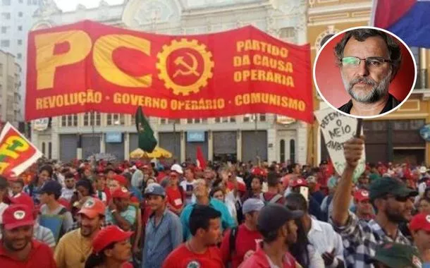 Militantes do Partico da Causa Operária e Valter Pomar