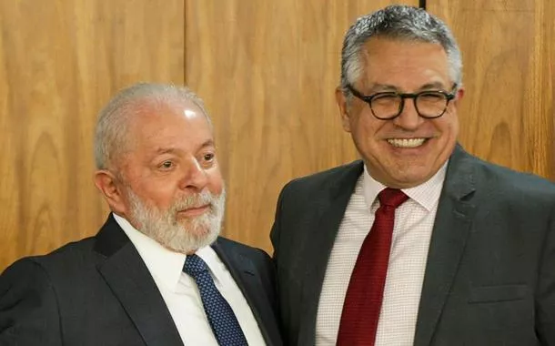 O presidente Lula e o ministro Alexandre Padilha