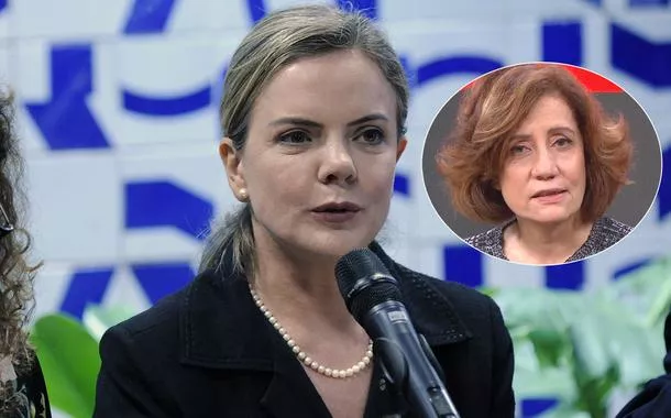 Gleisi Hoffmann (mais destaque) e Miriam Leitão