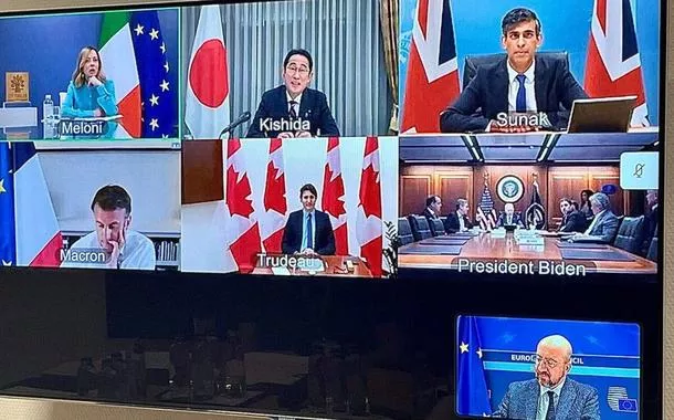 G7 condena ataque do Irã contra Israel
