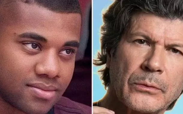 À esquerda, Davi, e à direita, Paulo Ricardo