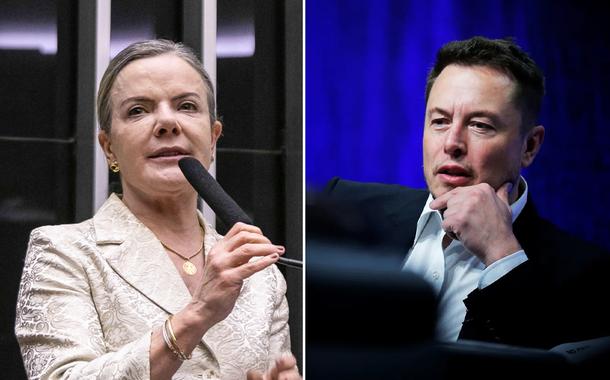 Gleisi: 'o STF deu uma resposta soberana para a rede social de Elon Musk'