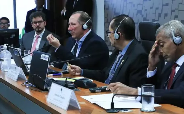 John Textor no Senado