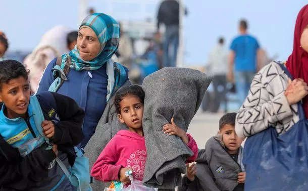 Palestinos na Faixa de Gaza