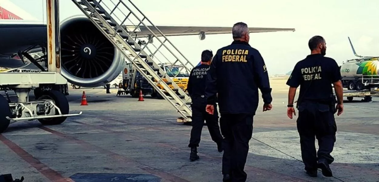 PF prende grupo suspeito de inserir malas com drogas com destino ao exterior
