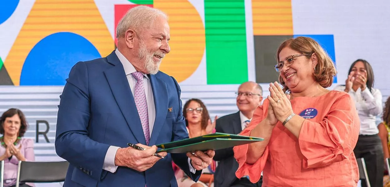Lula e Cida Gonçalves