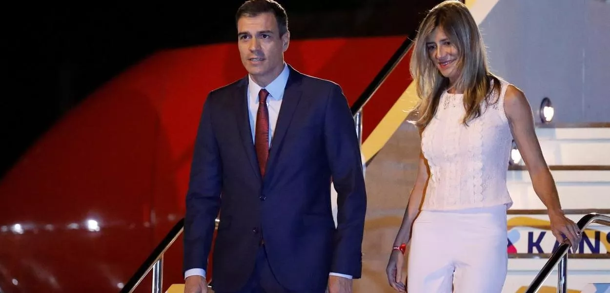 Pedro Sánchez e Begona Gomez