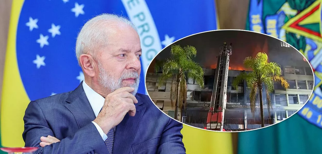 Luiz Inácio Lula da Silva | Incêndio em uma pousada na região central de Porto Alegre