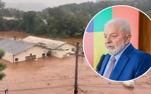 Lula anuncia investimentos para obras em encostas e diz que voltará ao Rio Grande do Sul 'quando a água baixar'