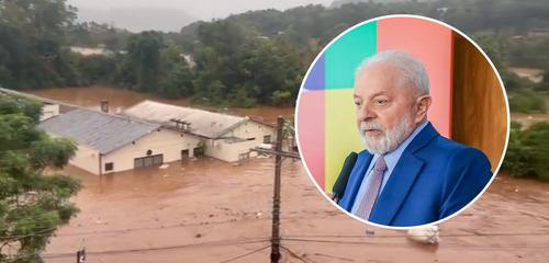 Lula e as chuvas no Rio Grande do Sul