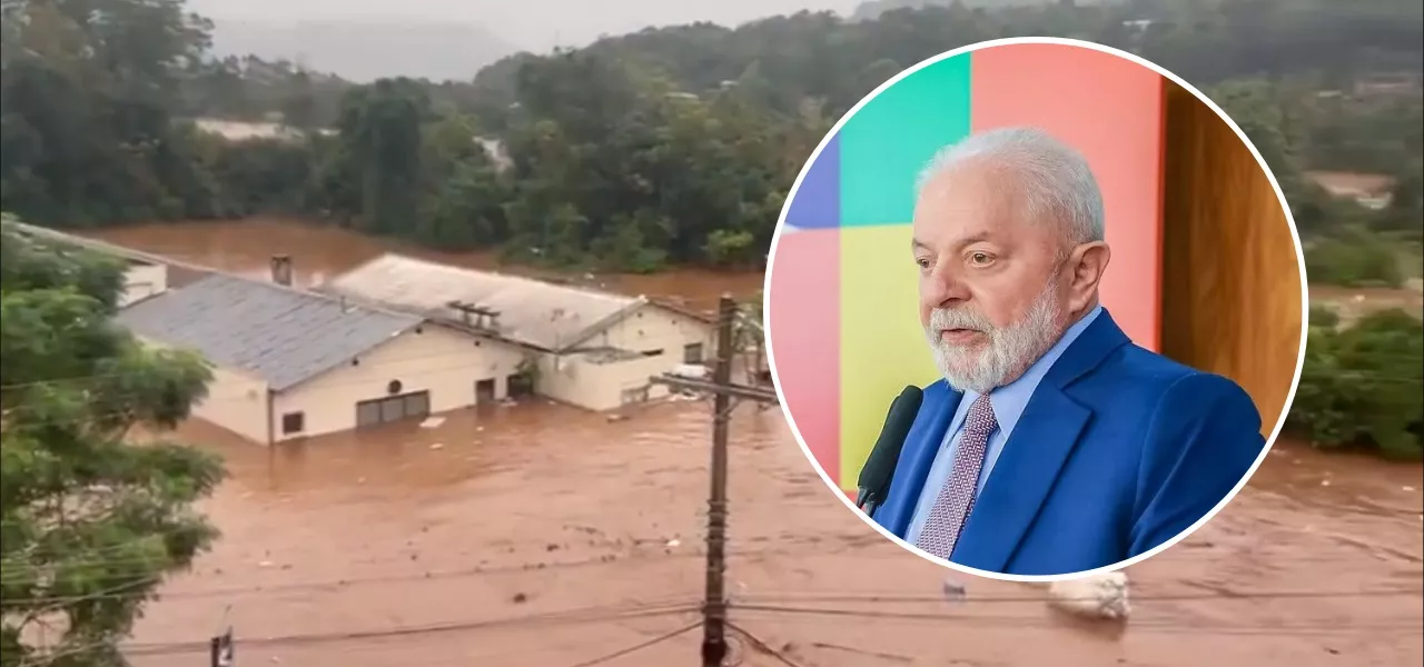 Lula e as chuvas no Rio Grande do Sul