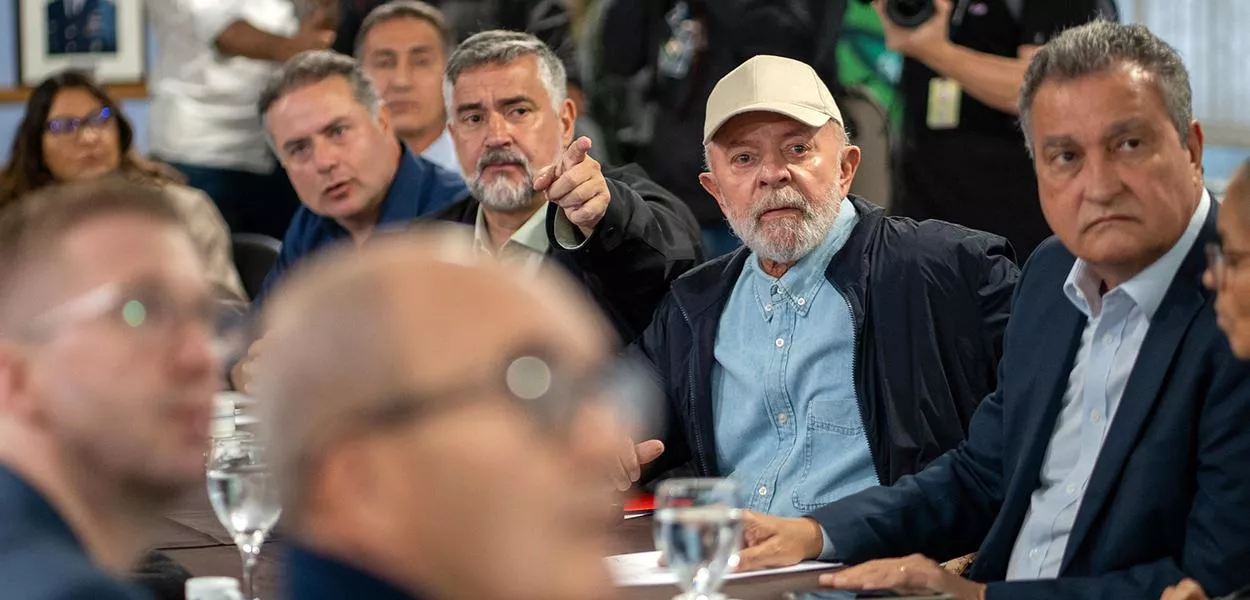 Renan Filho, Paulo Pimenta, Lula e Rui Costa