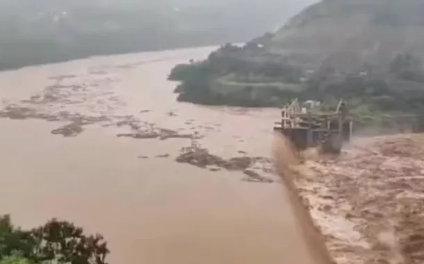 Barragem entra em colapso no Rio Grande do Sul