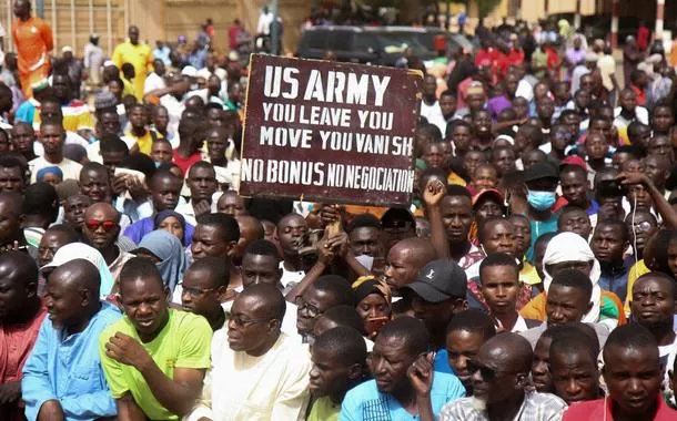 Manifestação no Níger contra presença de tropas dos EUA