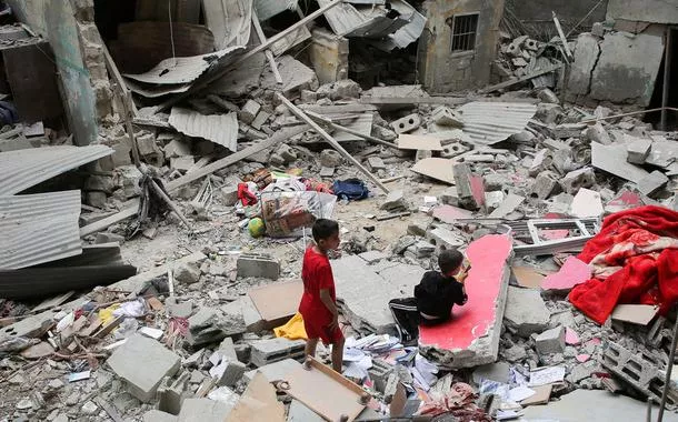 Resultado de ataque israelense em Rafah