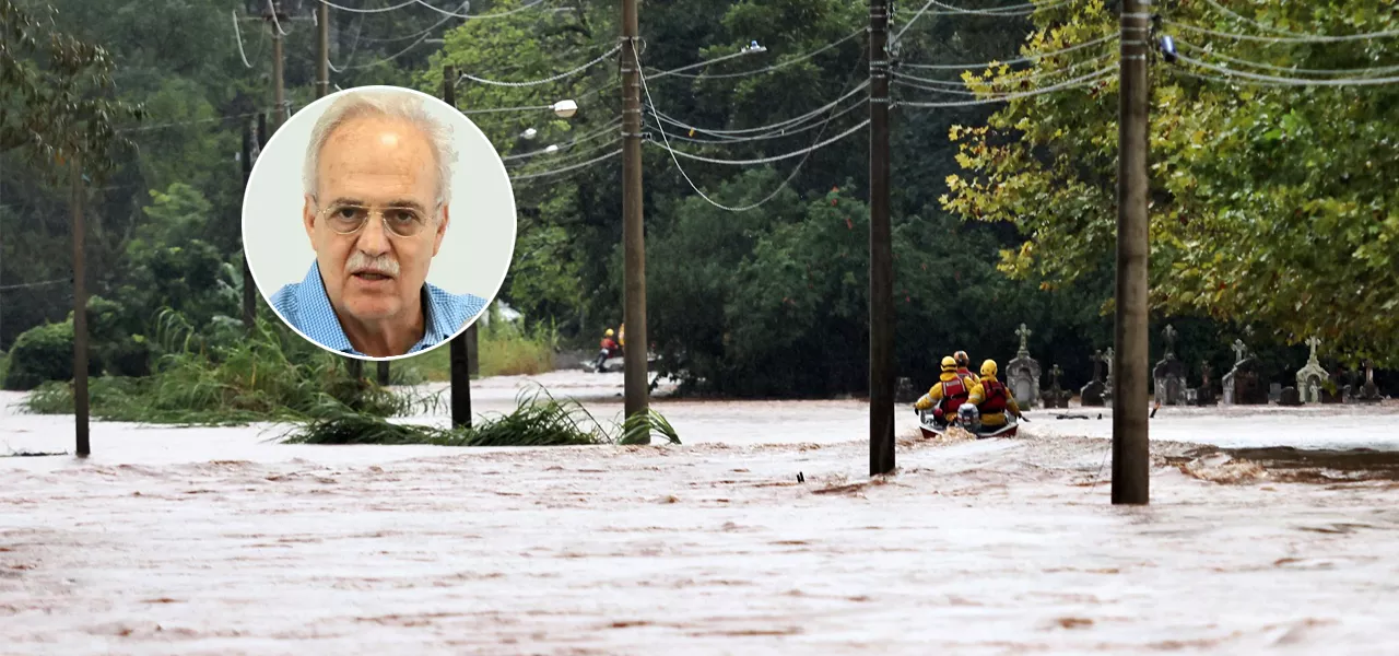 Corpo de Bombeiros trabalha no resgate e ajuda a moradores de Rio Pardinho, RS. | Carlos Nobre