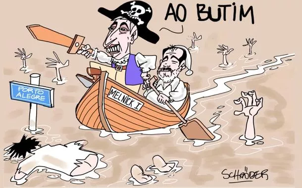 O silêncio do Guaíba