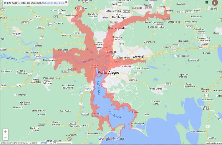 Cheia do Guaíba