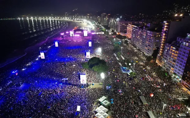 Show de Madonna reúne 1,6 milhão de pessoas em Copacabana