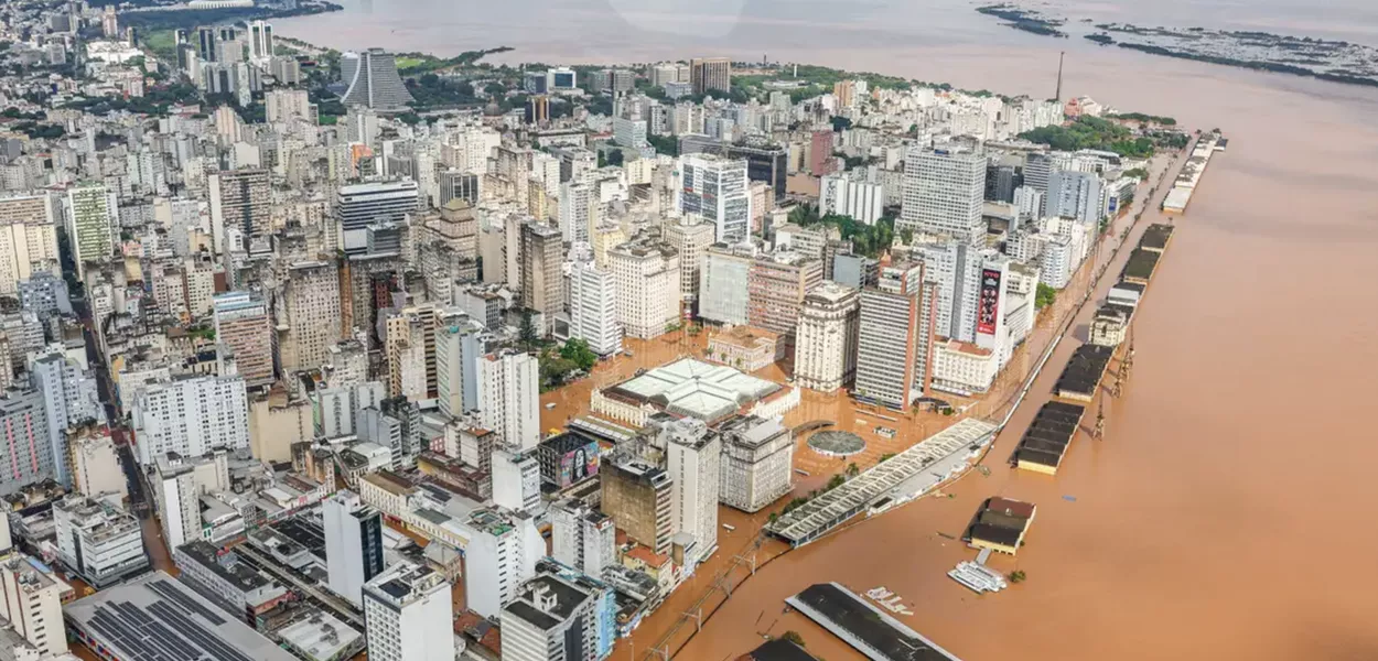Enchente em Porto Alegre