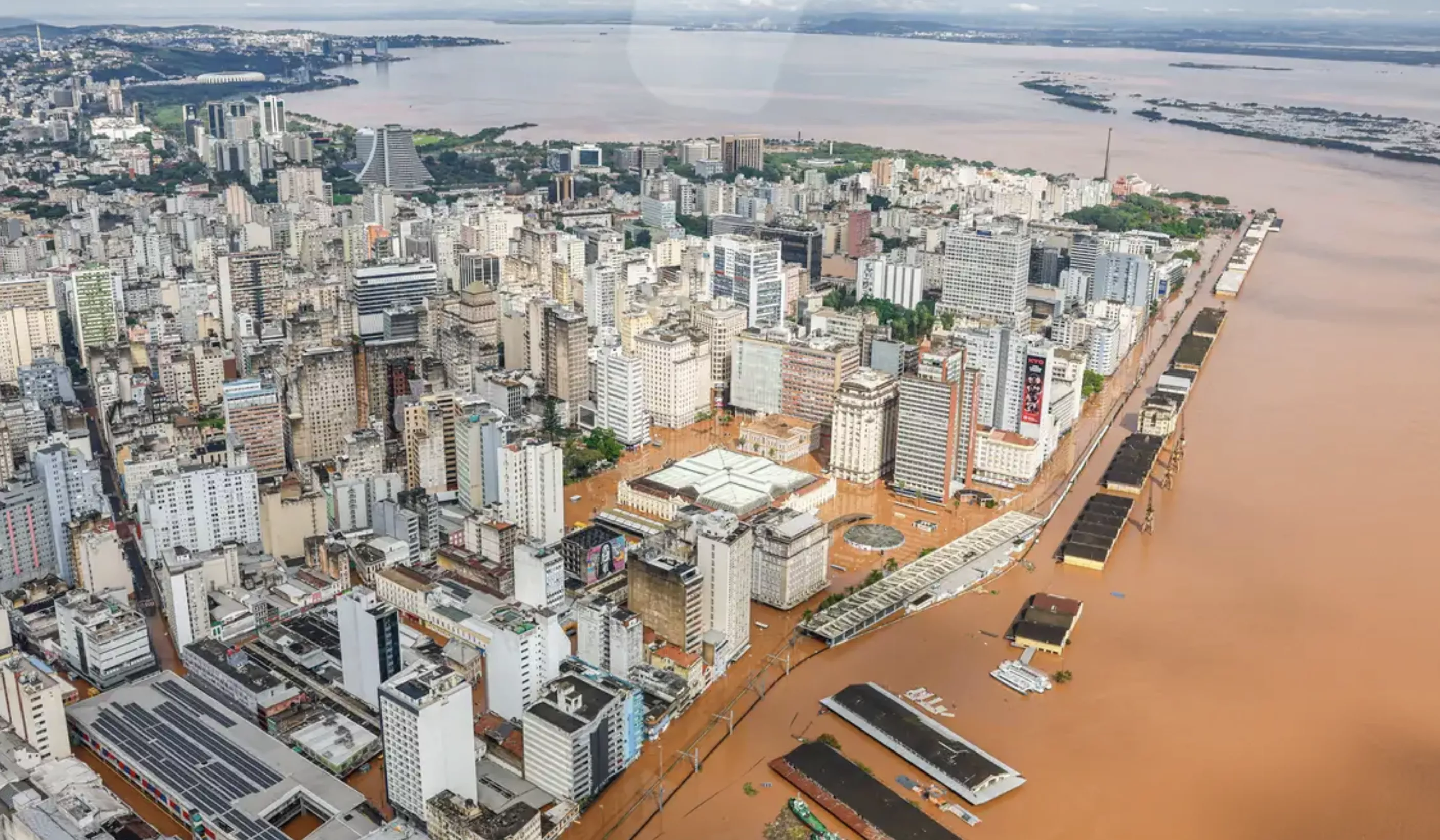 Enchente em Porto Alegre