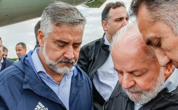 Paulo Pimenta, Lula e Waldez Góes