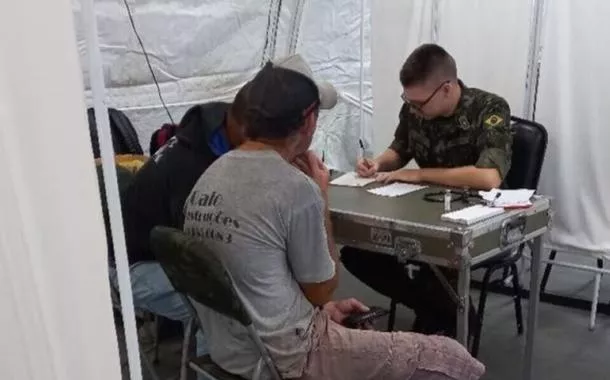 Hospital de Campanha começa a atender população afetada pelas enchentes no Rio Grande do Sul