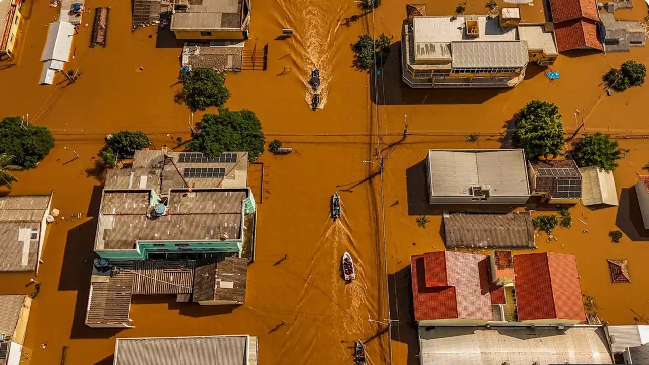 Rio Grande do Sul atingido por temporais