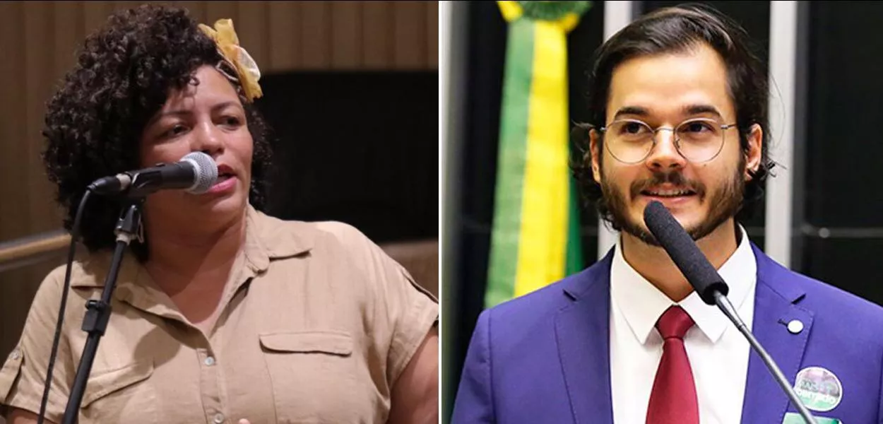 Dani Portela e Tulio Gadelha